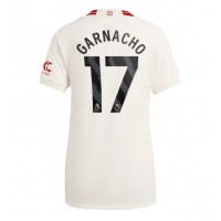 Billiga Manchester United Alejandro Garnacho #17 Tredje fotbollskläder Dam 2023-24 Kortärmad